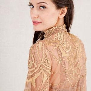 Nataya Dresses - Nataya Antitque Gold Vintage Inspired Wedding Dres Nataya Dresses - Nataya Antitque Gold Vintage Inspired Wedding Dres